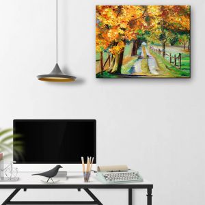 نقاشی فصل پاییز
