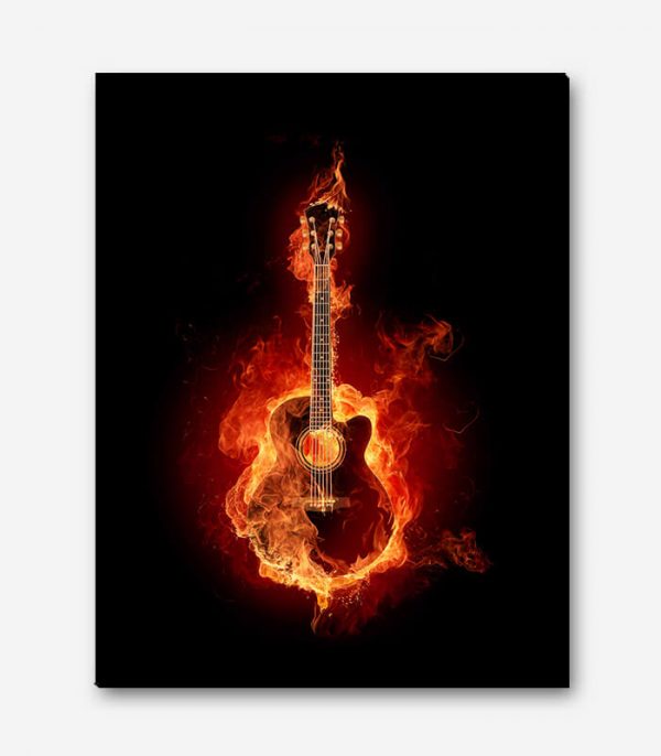 گیتار شعله ور