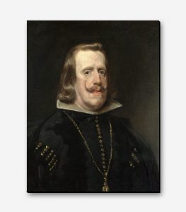 چهره فیلیپ چهارم از اسپانیا