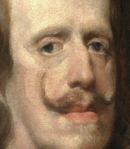 چهره فیلیپ چهارم از اسپانیا