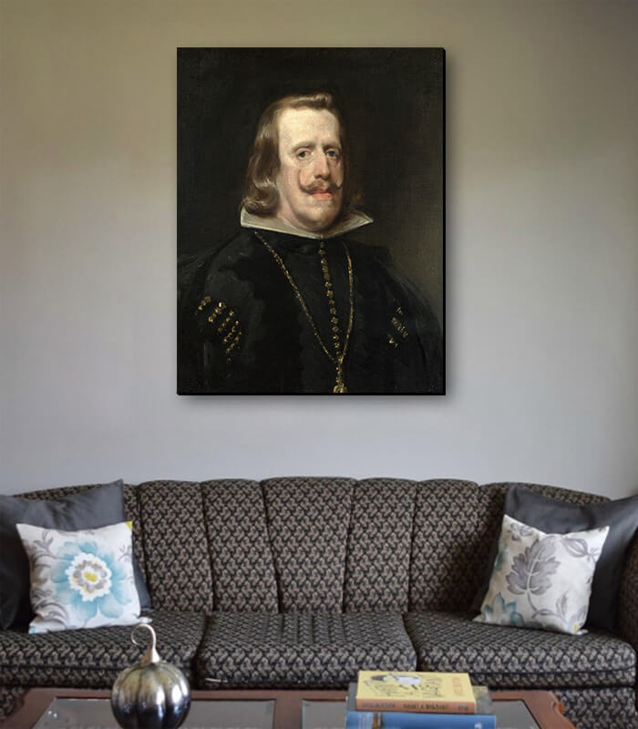 چهره فیلیپ چهارم از اسپانیا چهره فیلیپ چهارم از اسپانیا