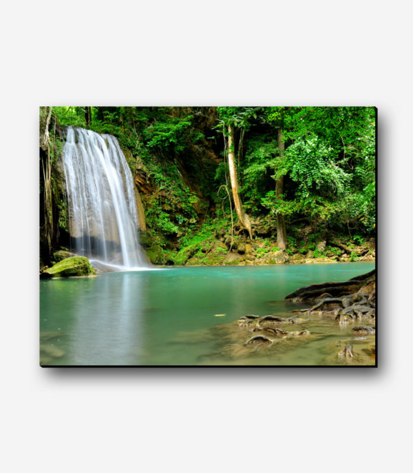 تابلو عکس طبیعت و آبشار