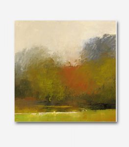 تابلو نقاشی اورجینال جنگل بارانی