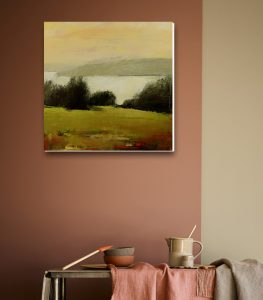 تابلو نقاشی اورجینال چشم انداز